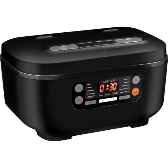 Mijoteuse MultiMeal Multicuiseur double cuve Fitcooker, noire