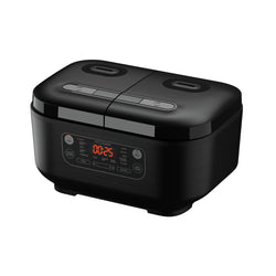 Mijoteuse MultiMeal Multicuiseur double cuve Fitcooker, noire
