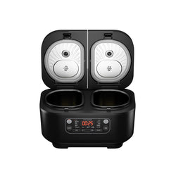 Mijoteuse MultiMeal Multicuiseur double cuve Fitcooker, noire
